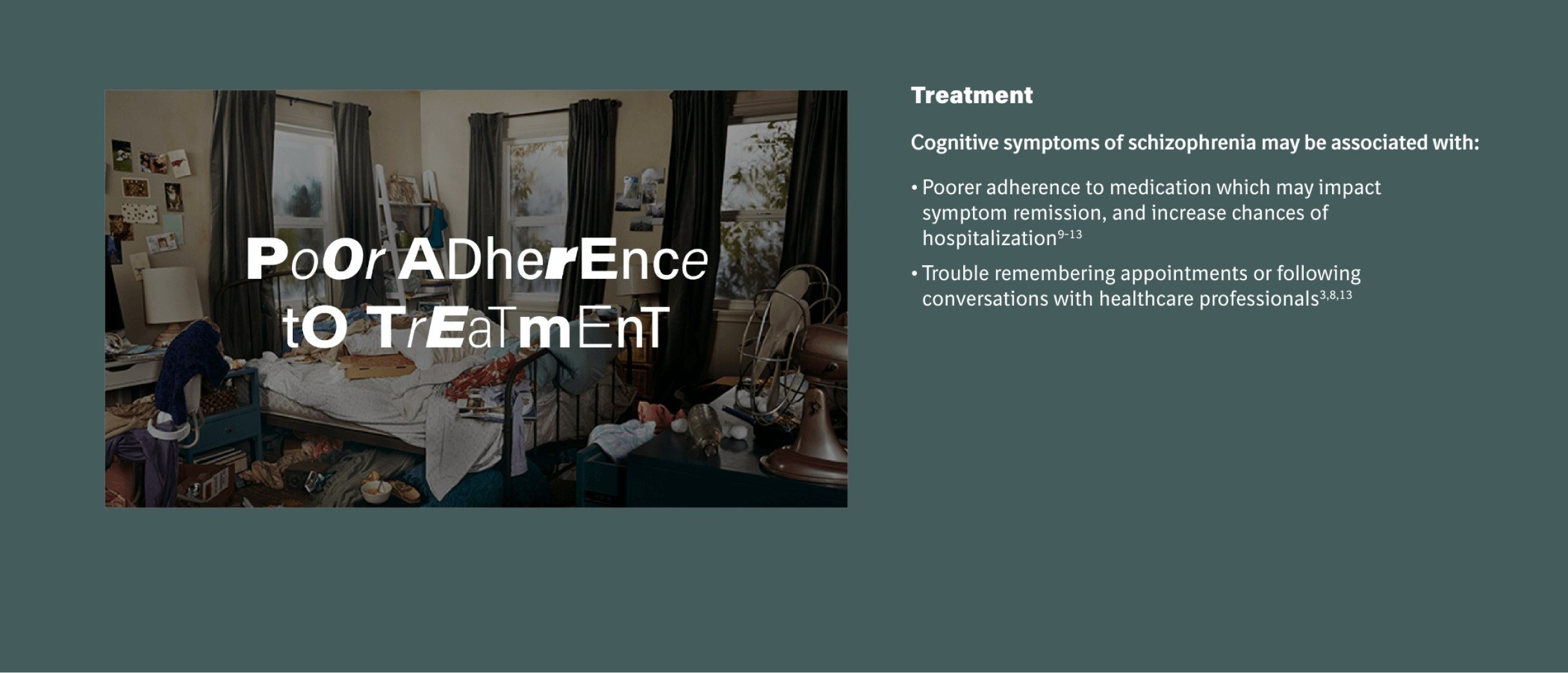 Poor adherence to treatment image